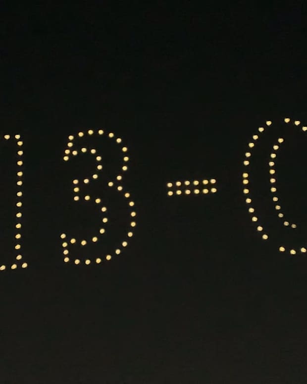 Drone Show: 13-0, Back to Back